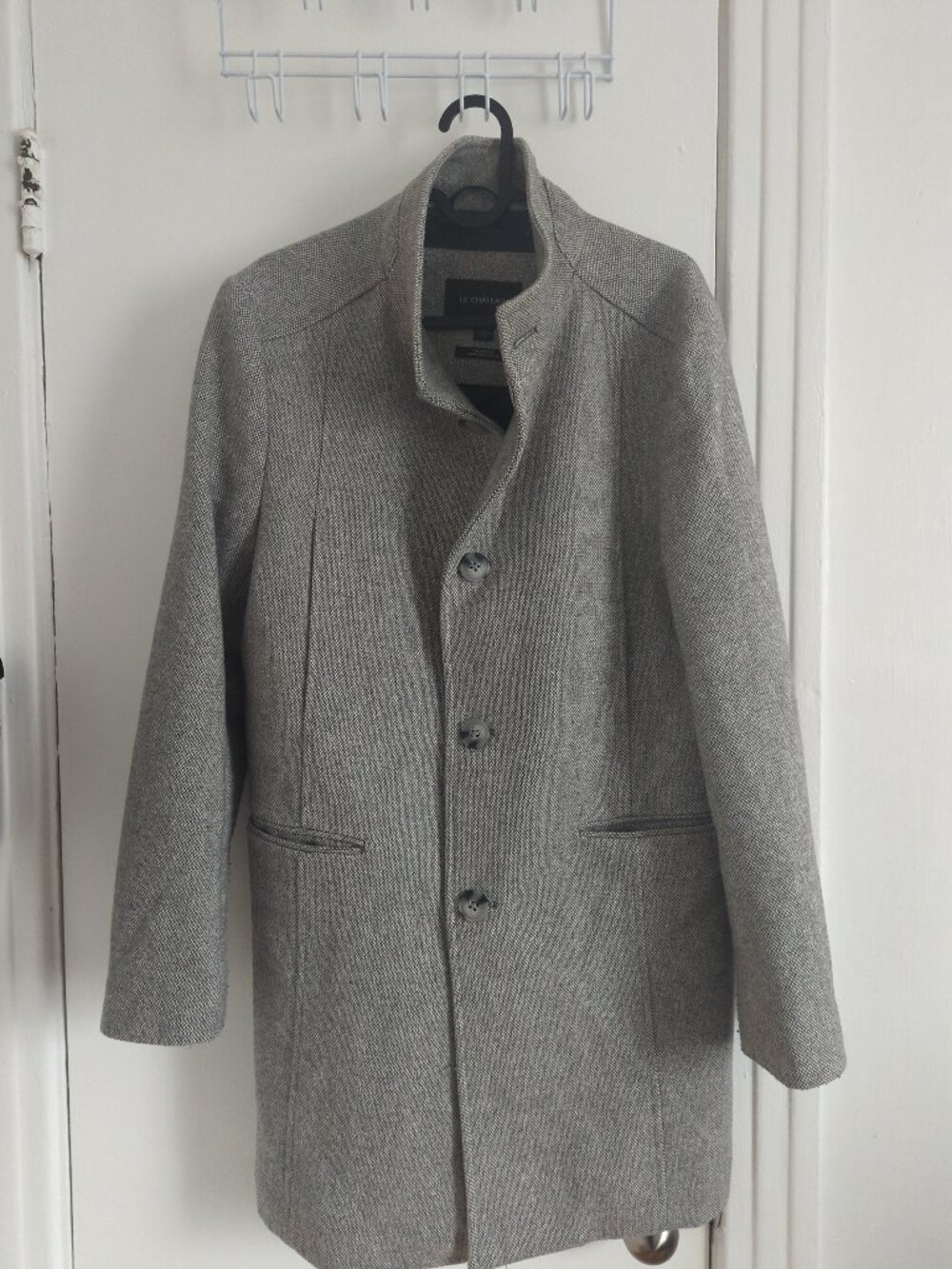 Manteau Gris Laine Le Chateau